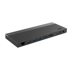 Docking Station WAVLINK USB-C GEN2 4K Universal  / 100W PowerDelivery Include 20V / 6.5A Power Adapter /  4xUSB3.0 / 1xUSB C / 2xDP 4K 60HZ / 1xHDMI 4K 60HZ / 1xGigabit LAN / 1xAudio In / Out / 1xSD / Micro SD CardReader