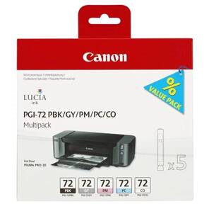 Картридж CANON PGI-72 PBK / GY / PM / PC / CO Multi Pack