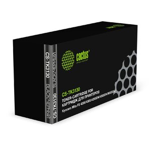 Тонер Картридж Cactus CS-TK3130 черный для Kyocera M3550idn / M3560idn / 4200 / 4200DN / 4300  (25000стр.)