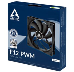 Вентилятор Arctic Cooling Вентилятор корпусной ARCTIC F12 PWM PST  (Black) - retail  (ACFAN00200A)  (702966)