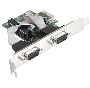 Exegate EX283706RUS Контроллер EXE-307 PCI-E,  2*COM port  (OEM)
