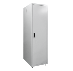Шкаф коммутационный ЦМО  (ШТК-Э-42.6.8-33АА) напольный 42U 600x800мм пер.дв.металл металл 2 бок.пан. 710кг серый 715мм 87кг
