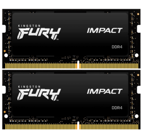Kingston DRAM 64GB 3200MHz DDR4 CL20 SODIMM  (Kit of 2) FURY Impact EAN: 740617318364