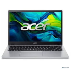 Ноутбук /  ACER Aspire AG15-31P-339C 15.6" (1920x1080  (матовый) IPS) / Intel Core i3 N305 (1Ghz) / 8192Mb / 256PCISSDGb / noDVD / Int:UMA / Cam / BT / WiFi / 50WHr / war 1y / 1.8kg / Silver / Win11Home