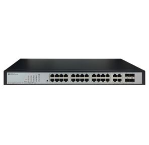 Коммутатор /  Настраиваемый L2 коммутатор 24x1000Base-T,  4xCombo 1000Base-T / SFP,  комплект для установки в 19" стойку