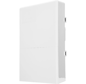 MikroTik netPower Lite 7R with 8 x Gigabit Ethernet ports  (7 with Reverse POE-in,  1 with PoE-OUT),  2 x SFP+ cages,  SwitchOS,  outdoor enclosure,  mounting kit  (power supply NOT included)