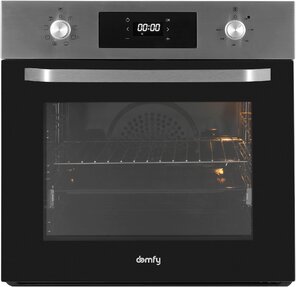 Духовой шкаф Электрический Domfy DM6642EO IX серебристый