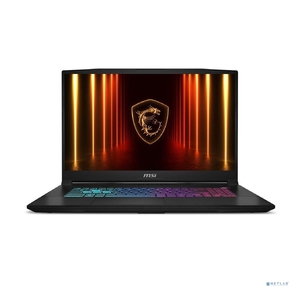 Ноутбук MSI Katana 17 B2RVEK-1617XRU Intel Core 7 240H / 16Gb  (2*8 D5) / SSD1Tb / RTX4050 6Gb  (105W) / 17.3 / IPS / FHD / 1920x1080 / 144Hz / NoOS / RJ-45 / Black / 2.6kg