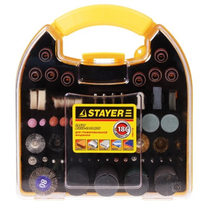 Набор насадок универсальный Stayer 29900-H186  (граверы)