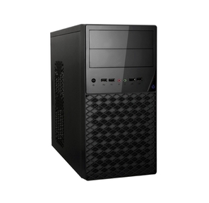 Exegate EX284029RUS Корпус Minitower BA-203U Black,  mATX,  <AA450,  80mm>,  2*USB+1*USB3.0,  Audio