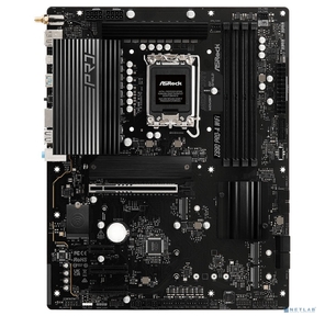 ASROCK Z890 PRO-A WIFI,  LGA1851,  Z890,  4*DDR5,  4*SATA,  4*M.2,  4*USB 3.2,  4*USB 2.0,  Type-C,  1*PCIx16,  2*PCIx4,  1*M.2  (Key E),  HDMI+DP,  ATX