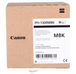 Картридж CANON PFI-1300 MBK Matte Black 330ml