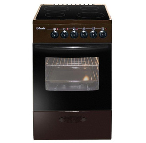 Лысьва EF4011MK00 Плита Электрическая коричневый стеклокерамика  (без крышки)