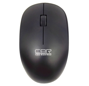 НОВИНКА!  Мышь CBR CM-410 Black,  оптика,  радио 2, 4 Ггц,  1200 dpi,  USB