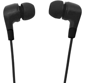 Гарнитура внутриканальные Оклик HS-S-250 1.2м черный проводные в ушной раковине  (SS-E161)