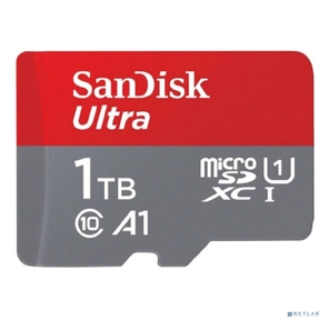Флеш карта microSD 1TB SanDisk microSDXC Class 10 Ultra  (SD адаптер) UHS-I A1 140MB / s