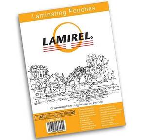 Пленка для ламинирования Fellowes Lamirel А6 125мкм 100шт  (LA-78662)