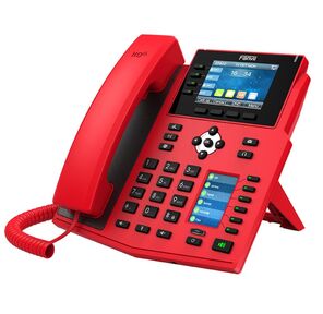 Телефон IP Fanvil X5U-R красный