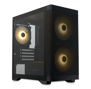 Корпус без блока питания /  HSPD M320,  Mesh Mini-tower,  Black,  slide TG,  0.45 SPCC,  2x140mm ARGB+1x120mm ARGB mATX,  mITX 160 / 340 / 184mm 2x2.5",  2x3.5",  4xPCI 2xUSB-A 3.0,  1xUSB-A 1.0 390x200x385mm