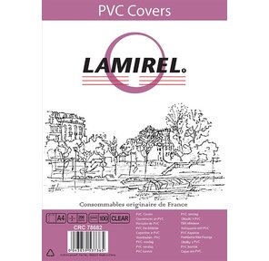 Обложка для переплёта Fellowes Lamirel LA-7868201 A4 прозрачные 200мкм  (100шт)