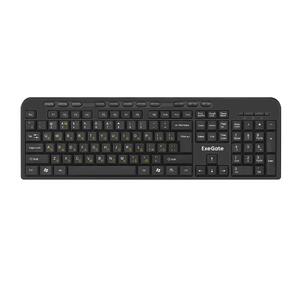 Exegate EX286220RUS Комплект беспроводной ExeGate Professional Standard Combo MK240  (кл.115кл+мышь800 / 1200 4кн.+Scr, USB)