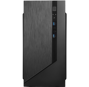 Сase Forza mATX,  450W,  2xUSB3.0,  Black,  w / o FAN,  12 cm fan PSU,  power cord