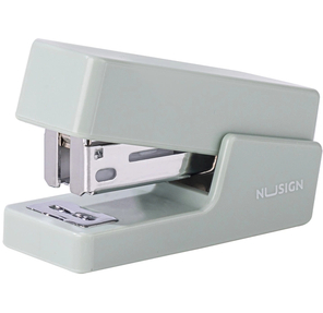 Степлер мини Deli ENS083GREEN ENS083 Linfini N10 24 / 6  (15листов) зеленый 15скоб металл / пластик блистер