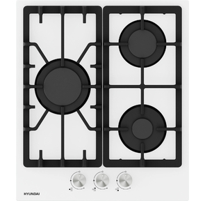 Газовая варочная поверхность Hyundai HHG 4333 WG белый