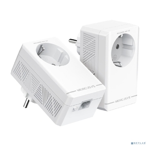 Mercusys MP500P KIT AV1000 Комплект гигабитных Powerline-адаптеров со встроенной розеткой