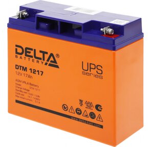 Delta DTM 1217 Battary replacement APC RBC7,  RBC55,  RBC11 12В,  17Ач,  181мм / 77мм / 167мм