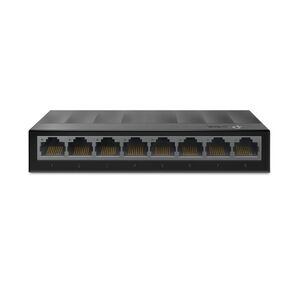 8 ports Giga Unmanaged switch,  8 10 / 100 / 1000Mbps RJ-45 ports,  plastic shell,  desktop and wall mountable