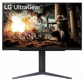 LG 27GS75Q-B UltraGear 27" IPS LED 1ms 16:9 HDMI матовая HAS Piv 1000:1 300cd 178гр / 178гр 2560x1440 180Hz DP QHD 6кг черный