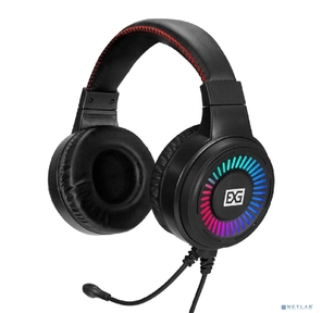 Exegate EX295316RUS Полноразмерные игровые наушники с микрофоном  (гарнитура) ExeGate Gaming HS-520G  (USB,  2x3.5мм,  динамик 40мм,  20-20000Гц,  длина кабеля 2.5м,  регулировка громкости,  RGB подсветка)