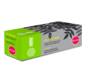 Cactus CS-TK5140Y Тонер Картридж желтый для Kyocera Ecosys M6030cdn / M6530cdn / P6130cdn  (5000стр.)