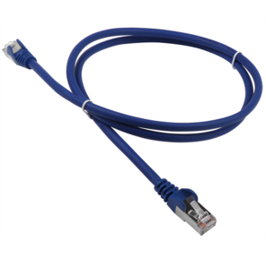Патч-корд LANMASTER LSZH FTP кат.5e,  5.0 м,  синий