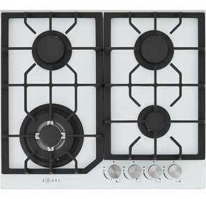 Газовая варочная поверхность Zugel ZGH601W белый