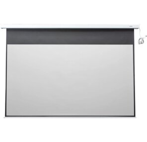 LUMIEN Master Control LMC-100134 254x400 см  (181"),  рабочая область 244х390 см,   Matte White FiberGlass черн. кайма по периметру 5 см 16:10