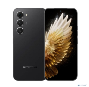 Смартфон Tecno Spark 40 Pro 256Gb 8Gb черный моноблок 3G 4G 6.78" 1080x2436 Android 14 108Mpix 802.11 a / b / g / n / ac NFC GPS GSM900 / 1800 Protect