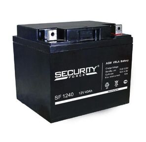 Аккумуляторная батарея Delta SF 1240 напряжение  12 / 40В,  емкость 198х165х175Ач  (66х33х99mm)