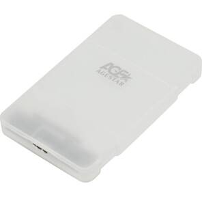 AgeStar 31UBCP3 SATA пластик белый 2.5" Внешний корпус для HDD / SSD