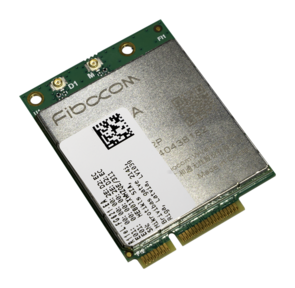 R11eL-FG621-EA 3G / 4G / LTE miniPCi-e card with 2 x u.FL connectors for International bands 1 / 3 / 5 / 7 / 8 / 20 / 28 / 38 / 40 / 41,  CAT6