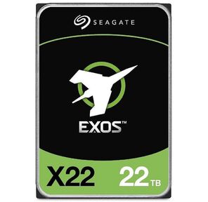 Жесткий диск SEAGATE Enterprise Capacity 3.5" HDD Exos X22 22TB Наличие SAS 512 Мб 7200 об / мин 3, 5" Время наработки на отказ 2500000 ч. ST22000NM000E