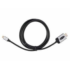 Кабель-адаптер USB3.1 Type-Cm --> HDMI A (m) 4K@60Hz,  1.8m,  Telecom <TCC008T-1.8M>