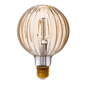 Лампа светодиодная Hiper THOMSON LED DECO FILAMENT BALOON 4W 480Lm E27 100150 1800K GOLD