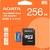 Флеш карта microSD 256GB A-DATA microSDHC Class 10 UHS-I A1 100 / 25 MB / s  (SD адаптер)