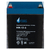 Battery Parus Electro,  standard series HM-12-5,  voltage 12V,  capacity 5Ah  (discharge 20 hours),  max. discharge current  (5sec) 75A,  max. charge current 2A,  lead-acid type AGM,  terminals F2,  LxWxH 90x70x101mm.,  total height with terminals 107mm.,  weight 1.8kg.,  service life 6 years.
