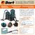 Bort BSS-1525 25 л; 1500 Вт; 21 кПа; Пылесос для влажной уборки ; 7 кг [93412604] BLACK