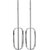 Миксер ручной Vitek VT-1481 800Вт черный