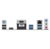 ASUS PRIME B760M-K,  LGA1700,  B760,  2*DDR5,  HDMI+VGA,  4xSATA3 + RAID,  2xM2,  Audio,  Gb LAN,  USB 3.2,  USB 2.0,  mATX