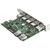Exegate EX283717RUS Контроллер EXE-317 PCI-E 2.0,  5*USB3.0 ext + 2*USB3.0 int,  разъем доп.питания  (OEM)